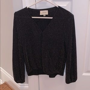 If By Sea sparkle top